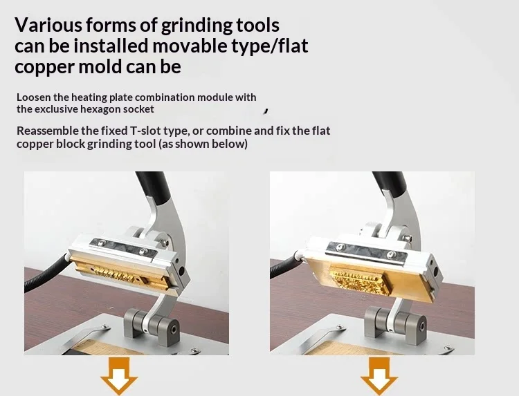 Leather Hot Foil Stamping Embossing Machine Manual Digital Logo Heat Transfer Pr