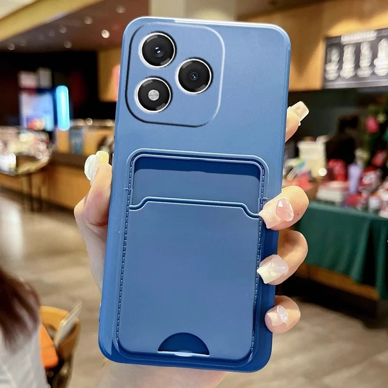 Lite Card Slot Wallet Holder Cover - Premium Silicone Case with Smart Features