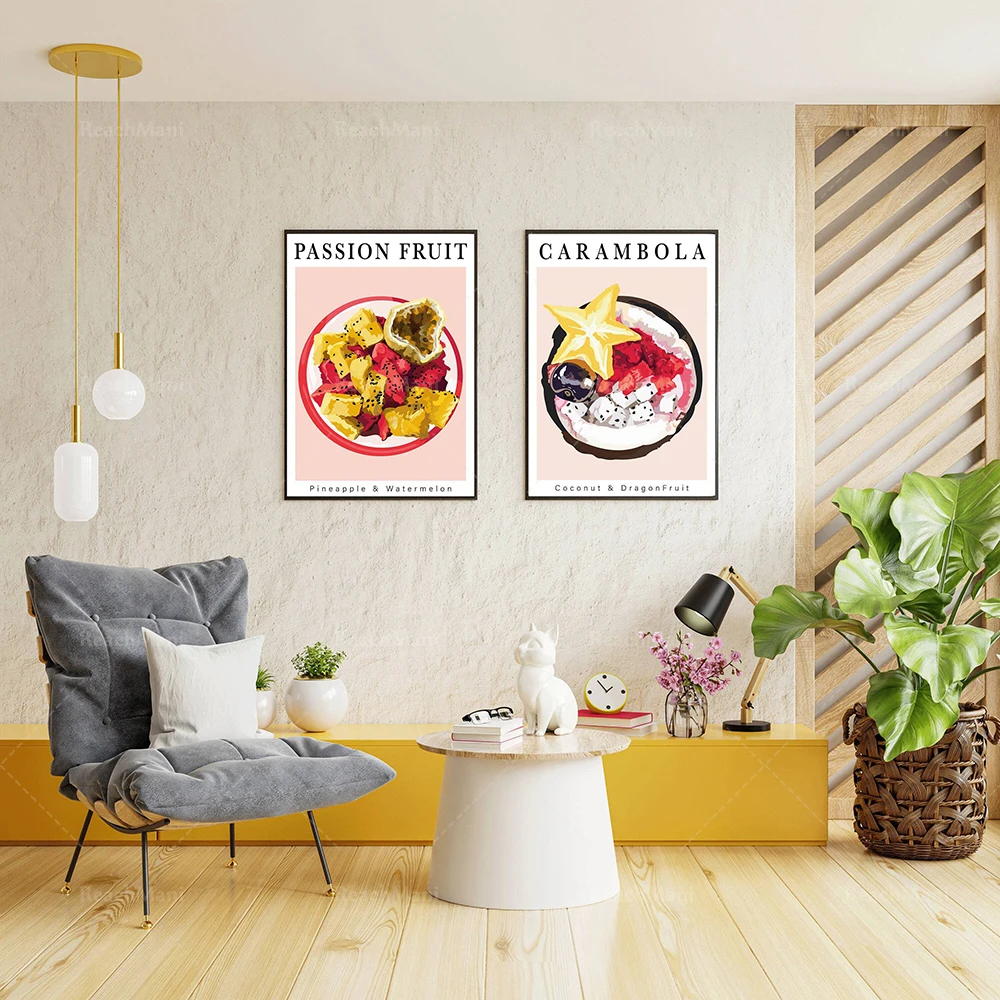 Ebern Designs Fruit Shake On Canvas Print