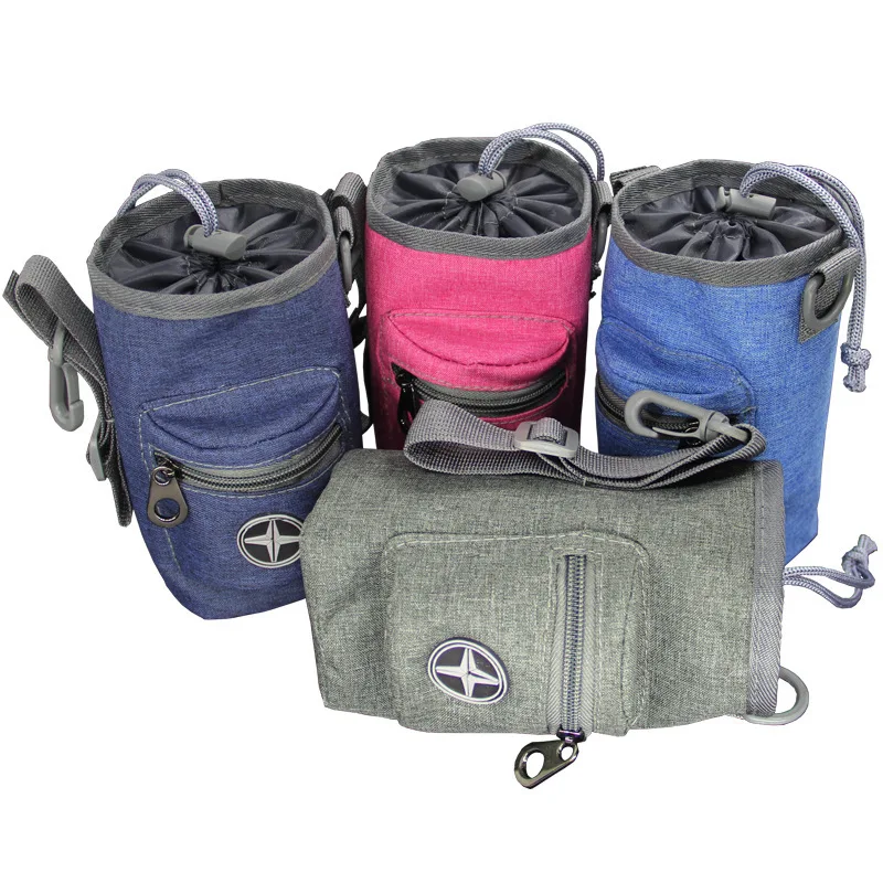 Portable Dog Training Treat Bag Puppy Snack Reward Waist Bag Dog Walking Snack Feed Pocket Pouch Detachable Training New