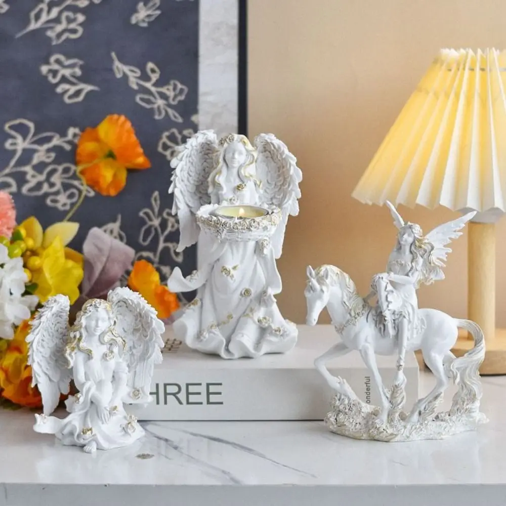 人形　天使　北欧　ハンドメイド　置物　インテリア　工芸品　美術品　A1264 楽天市場】【当日発送 ギフトラッピング無料】エンジェル 置物