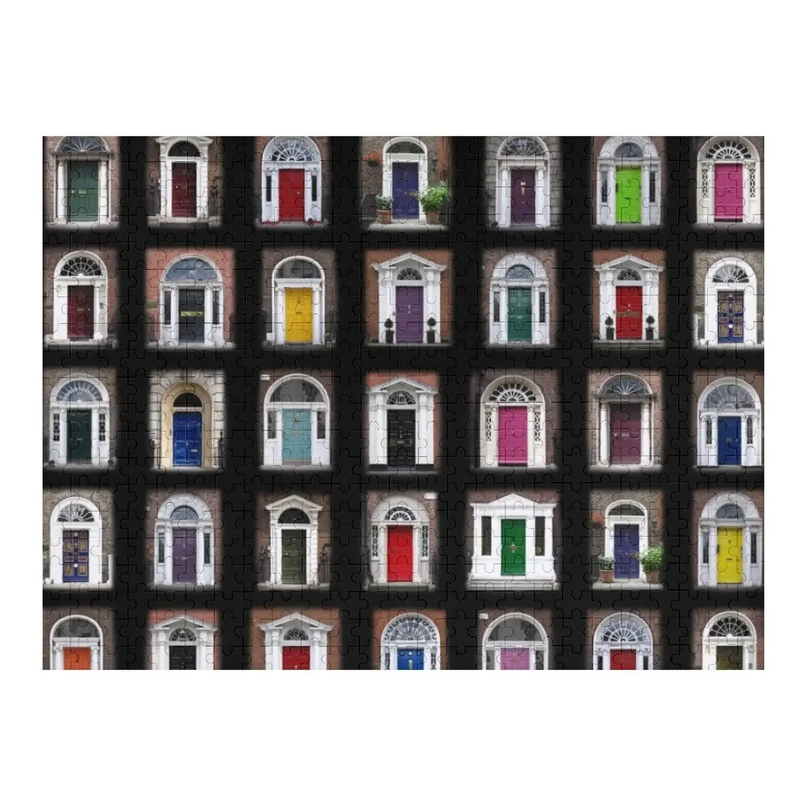 Dublin Doors Jigsaw Puzzle Personalized Kids Gifts Personalize Custom Gift Works Of Art Customized Toys For Kids Puzzle