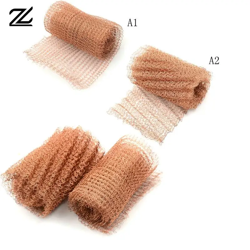 

Corrugated Copper Mesh For Distillation Reflux Moonshine Brewing Pest Control Length:1 Meters /2 Meters 100mm Width