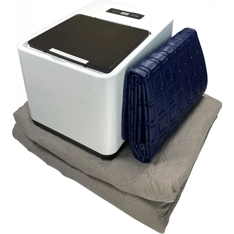 

Cold Flash Sleep Cooling System. Compressor Chilled Water Mattress Topper for Athletes, Post-Op Patients, Menopausal or Pregnant