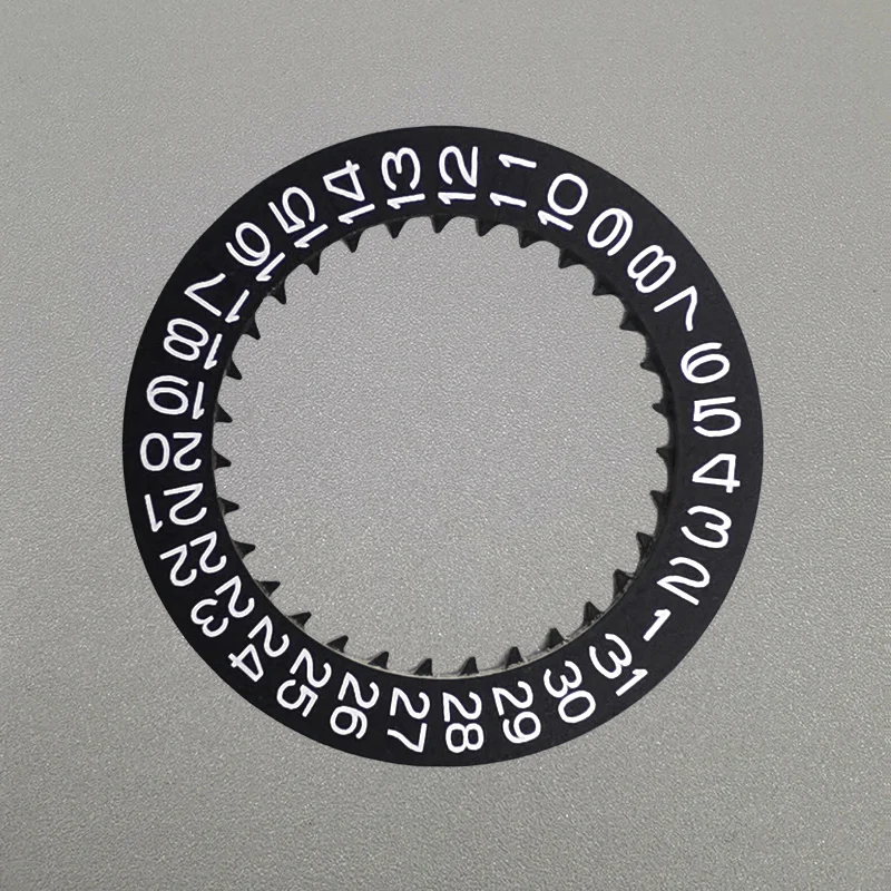 Customized Red Black Automatic Day-Date Dial Wheel
