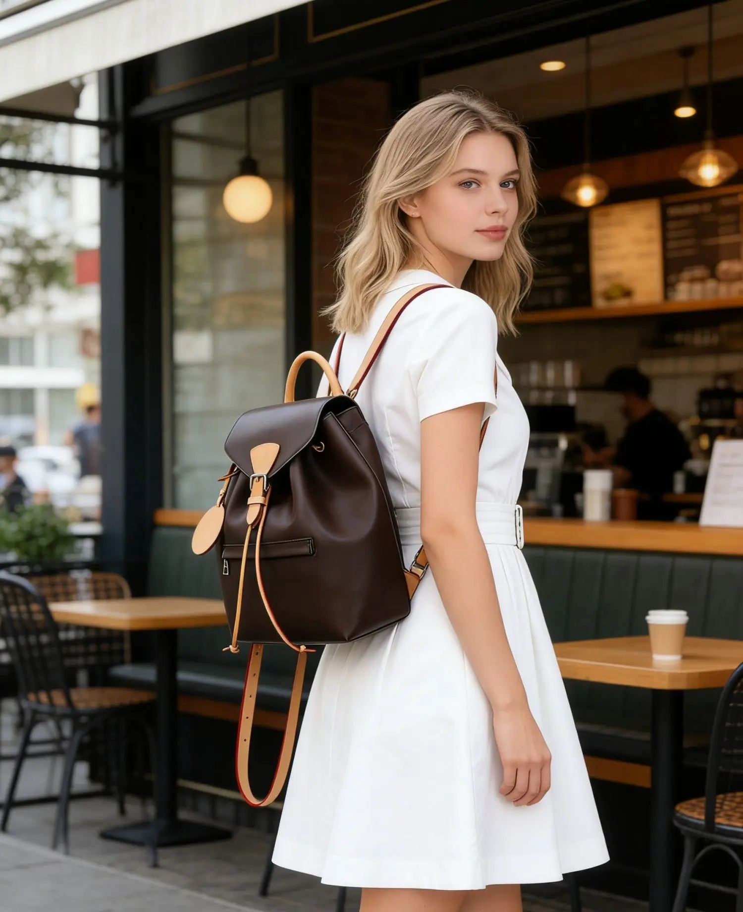 High Quality Arrival Leather Backpack Bag Womens Backpacks Designer Backpacks Bags Fashion Casual Women Small Back pack