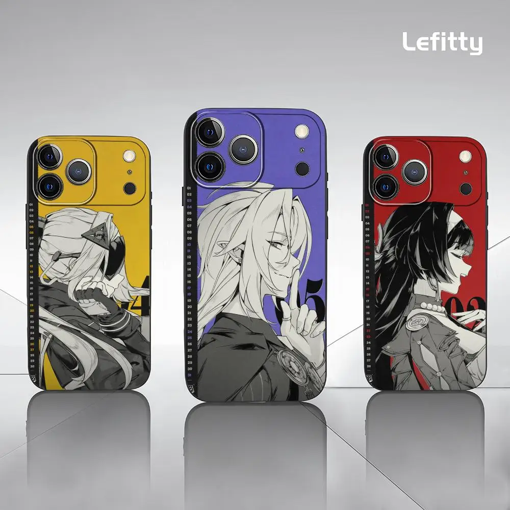 Stylish Black Frosted Soft Shell Zenless Zone Zero Phone Case