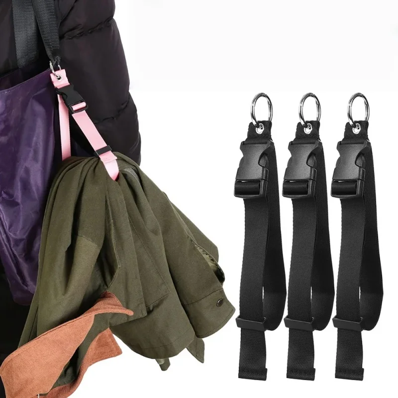 Travel Luggage Fixed Strap Backpack External Portable With Release Buckle...