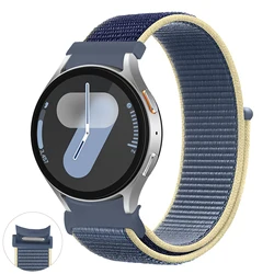 Nylon Sport Loop Band - Breathable and Adjustable Bracelet Strap for Watch 6 classic 47mm (Ocean Blue)