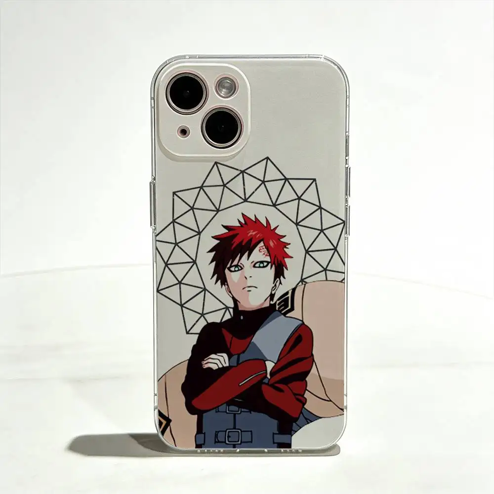 Gaara Naruto Ultra Clear TPU Slim Shockproof Phone Case