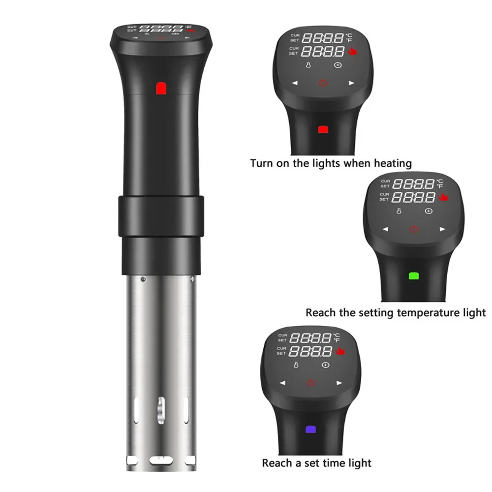 Low Temperature Slow Cooker Beef Steak Machine LCD Cooking Stick 2