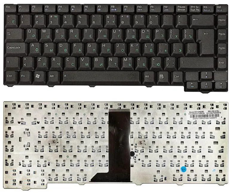 Keyboard for Asus f3sg (28pin) Russian Black | Компьютеры и офис