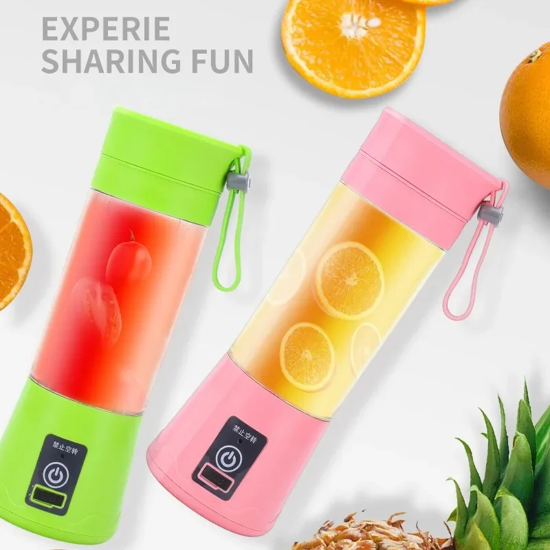 Portable Mini Blender Electric Juicer For Fruit And Vegetables_voghion.com