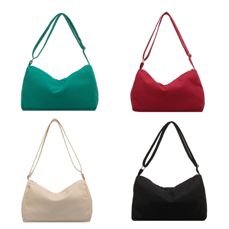 

Fashion Bag Simple Book Bags Shoulder Bag Crossbody Bags for Girl Teen Versatile Bag Large Capacity Travel Bag
