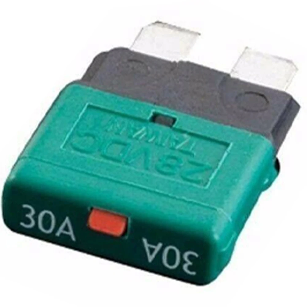 1 Stück Sicherungsautomat 12V 24V rückstellbar 5-30A Marine Automatische Rückstellung für ATC (Standard) Sicherungskasten ATC Sicherungsautomat – Detail 12