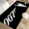 British Legend J-James B-Bond 007 Door Mat Washable Non-Slip Living Room Sofa Chairs Area Mat Kitchen Doormat Area Rug 1