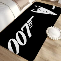 British Legend J-James B-Bond 007 Door Mat Washable Non-Slip Living Room Sofa Chairs Area Mat Kitchen Doormat Area Rug 1