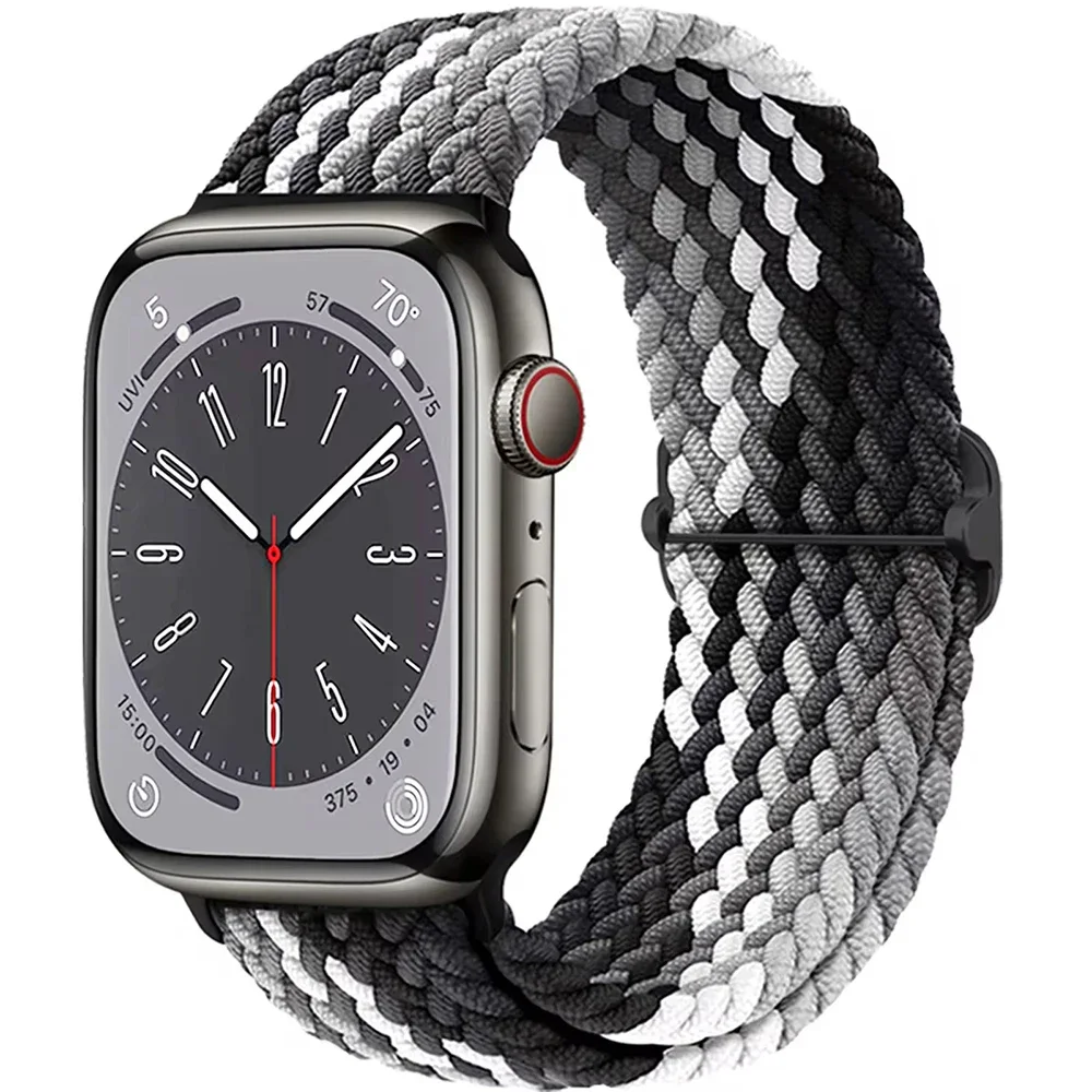 Braided Solo Loop Strap for Apple Watch - Elegant and Comfortable Band Bracelet