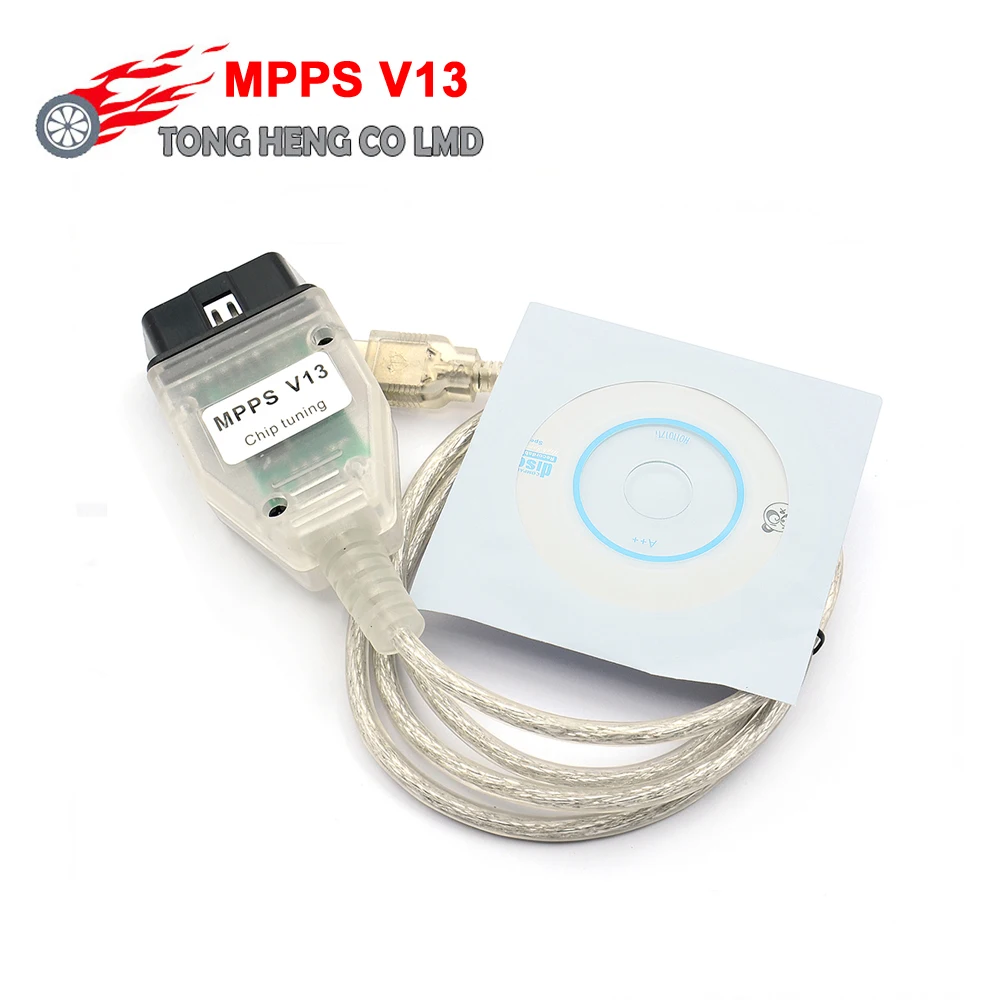 MPPS V13 ECU Programmer SMPS MPPS V13.02 V13 K CAN Flasher Chip Tuning MPPS Cable V13 Professional Diagnostics Cable 3