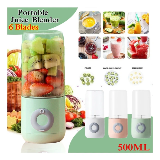 SIMPLE & CO ON-THE-GO PORTABLE BLENDER USB ~ WIRELESS ~ STAINLESS STEEL