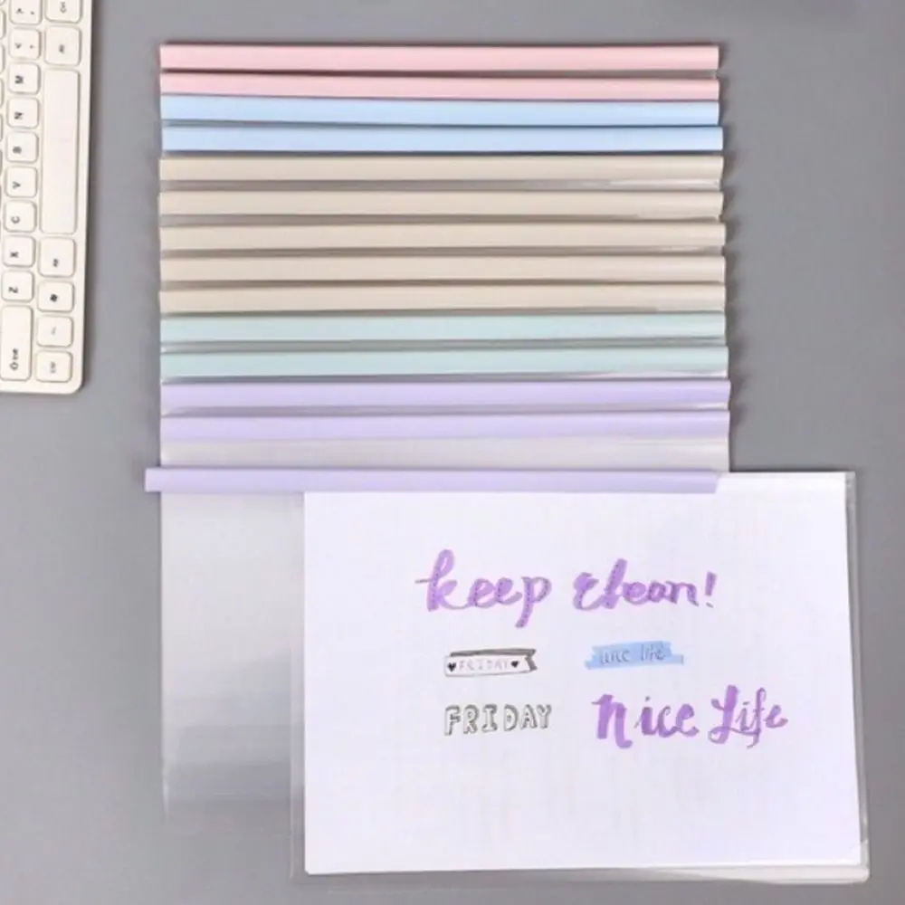 A4 Water Drop Transparent Folder Trolley Clip Report Folder File Case Thickened Resume Pull Rod Clip Business Supplies
