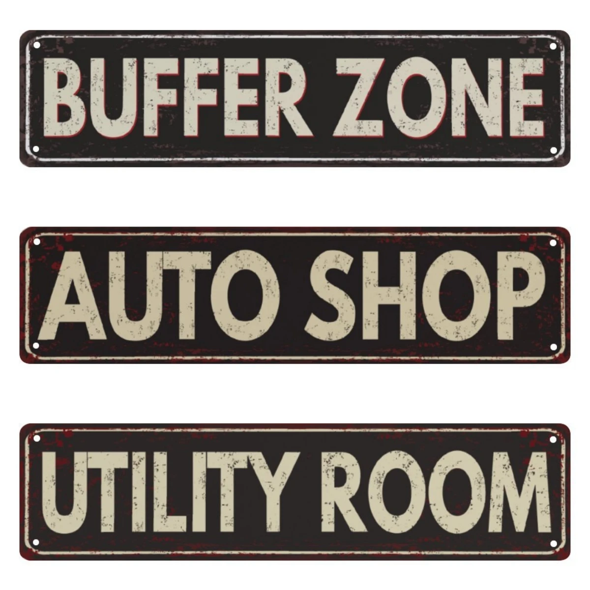 

Metal Signs UTILITY ROOM,AUTO SHOP Tin Signs Vintage Bar Club Cave Home Kitchen Wall Art Decor Funny Signs Decor 16x4 Inch