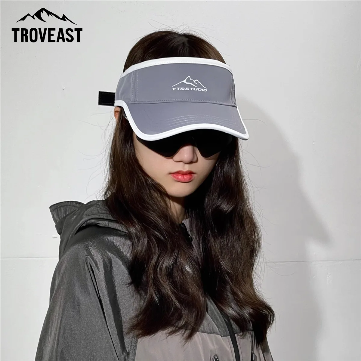 Summer Sports Hollow Top Hat Women's Summer Sunscreen Running Sun Hat Topless Quick Dry Baseball Cap Ponytail Duck Tongue
