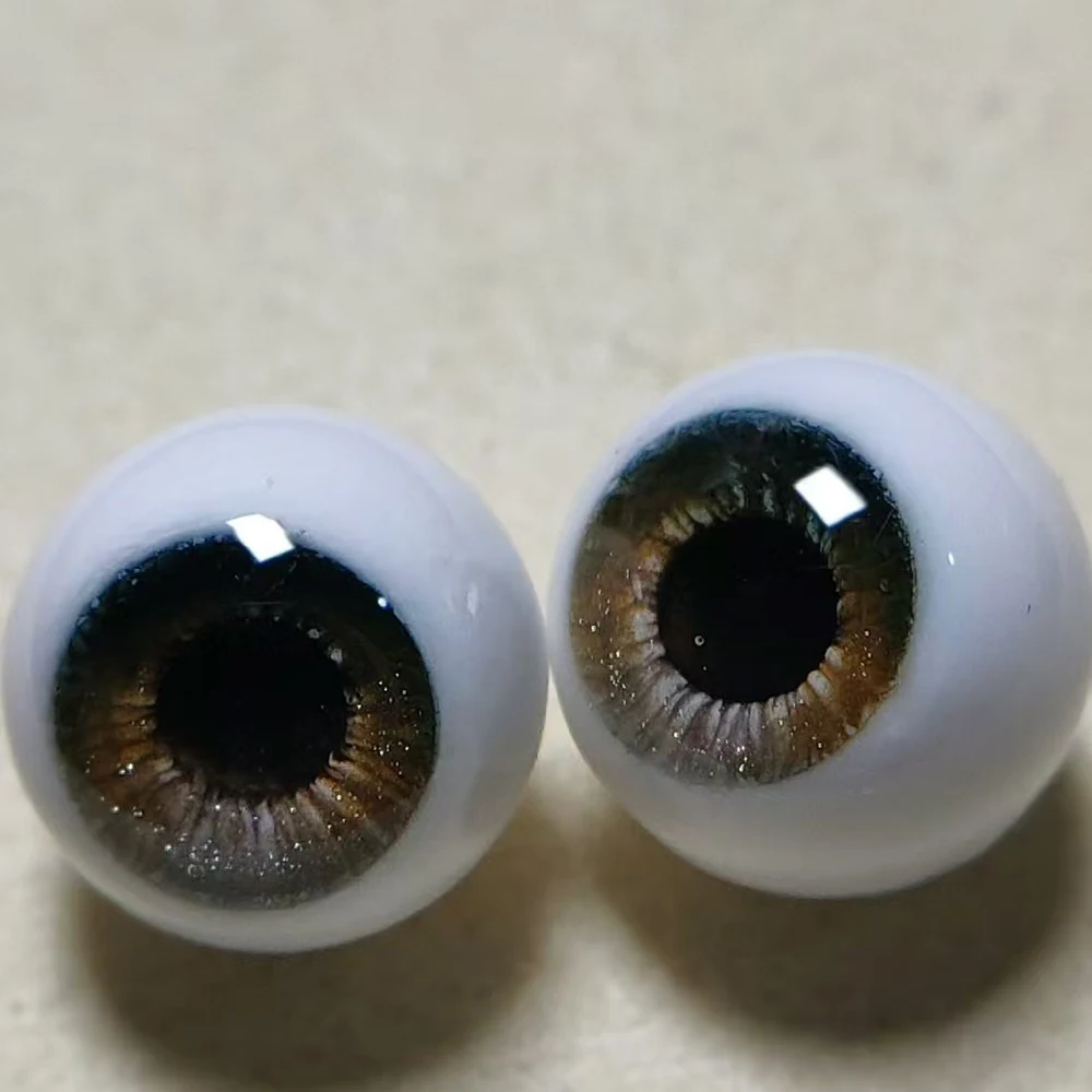 DIY Handgefertigte Augen Reine Kreisförmige Augäpfel Puppenzubehör Augäpfel für BJD-Puppen Gipsaugen 20/22/24mm – Detail 9