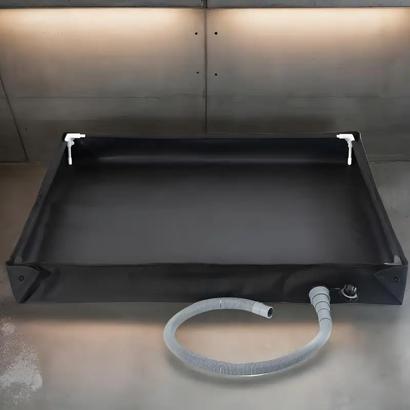 Camping Shower Tent Floor Base Outdoor Tent Shower Tray Folding Shower Pan Pets Shower Basin Base For Camping Travel