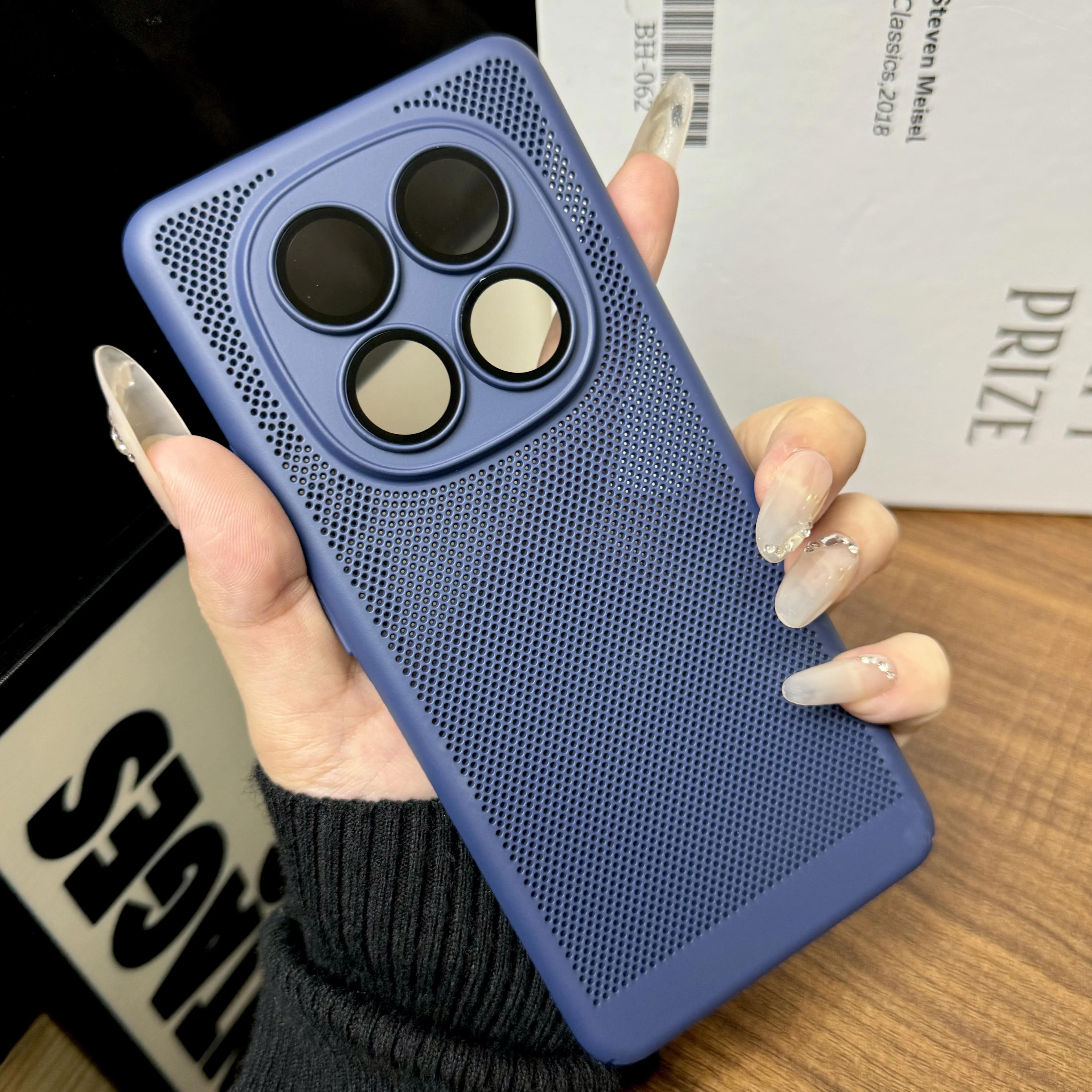 Heat Dissipating Shockproof Hard Case with Mesh Armor and Lens Protector