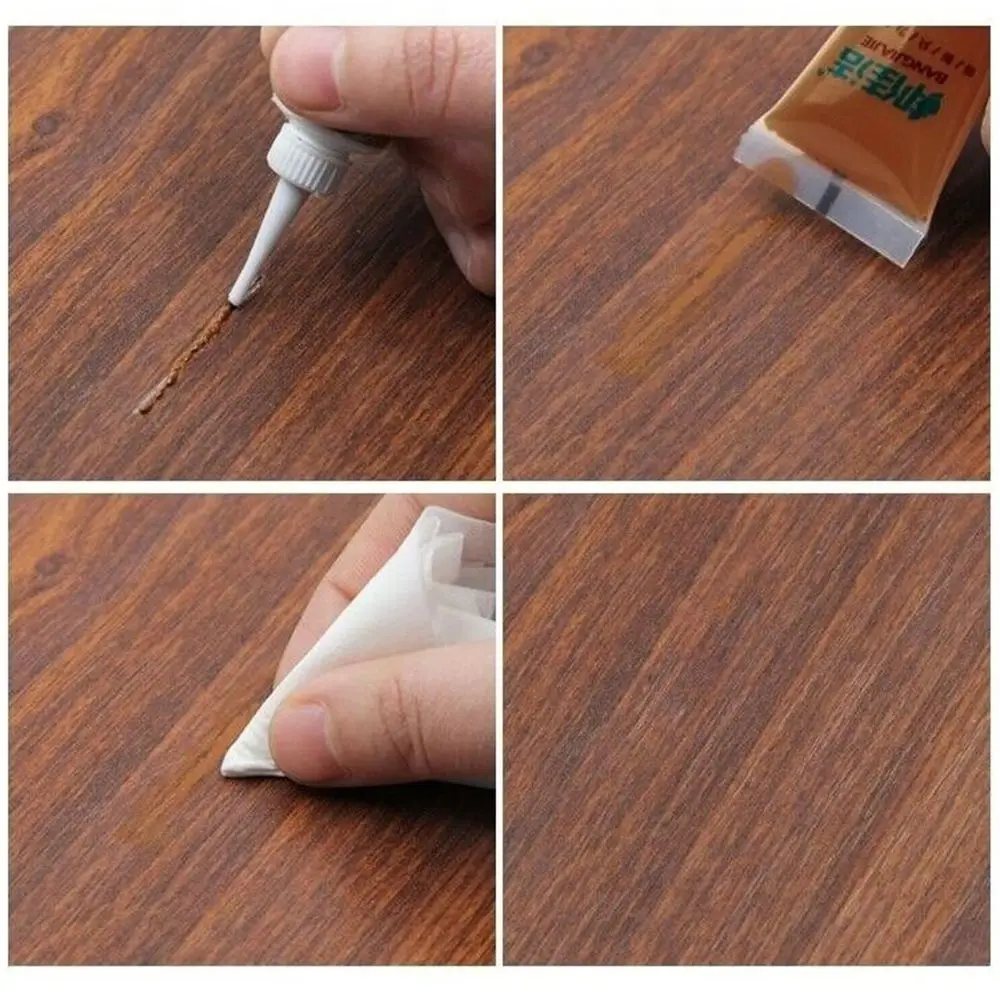 Door Wood Glue Touch Up Scratch Hole Removal Wood Filler Refinish Paste Furniture Repair Paint Repair Cream
