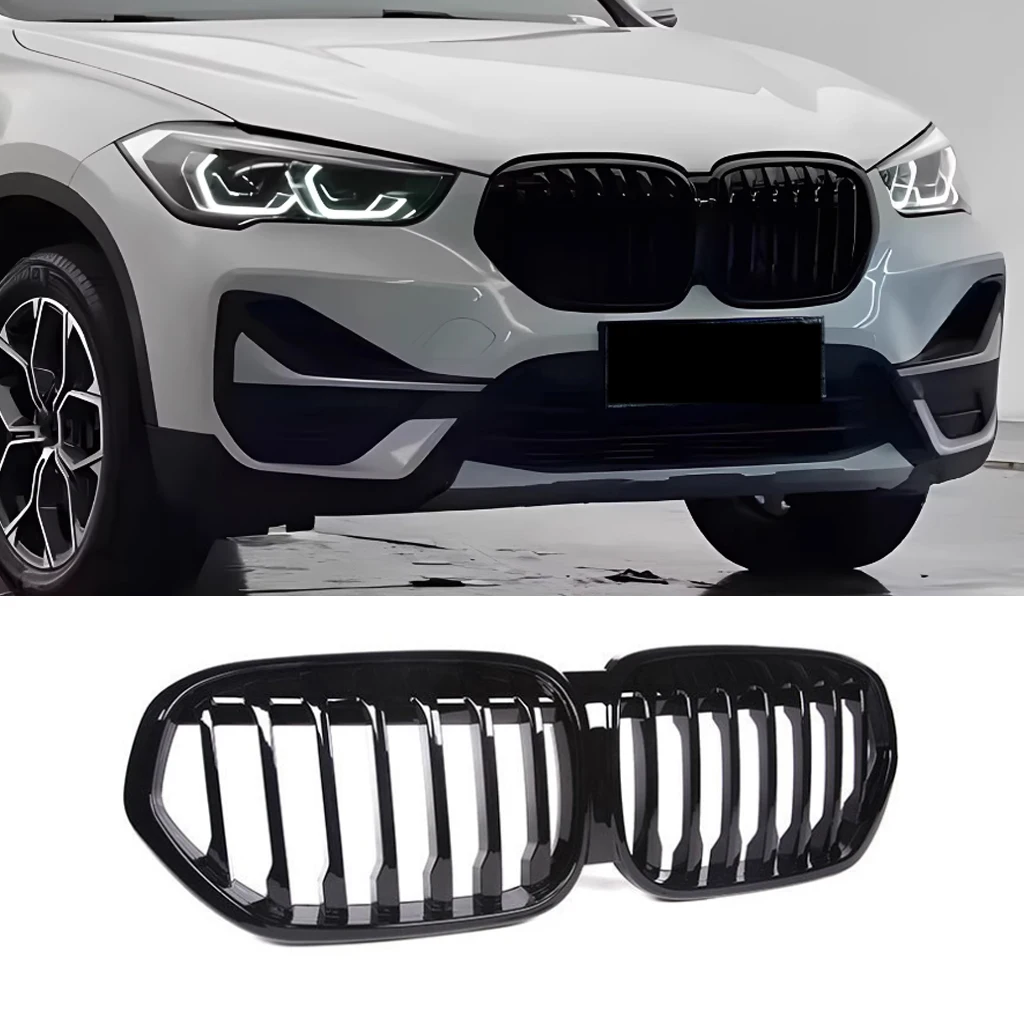 

Сменная решетка радиатора переднего бампера для BMW X1 LCI F48 SUV 2020 2021 2022