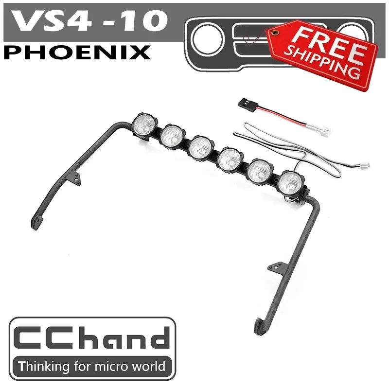 RC Crawler Car LED Chassis Light Kit For 1/10 VP VS4-10 Phoenix - White Headlights & Red Taillights, Easy Install
