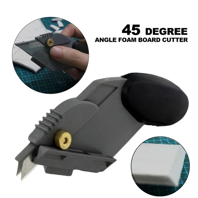 45 and 90 Degree Angle Easy Mat Cutter with 1 Extra Blades Card Foam Mat  Board Cutting Tools New 