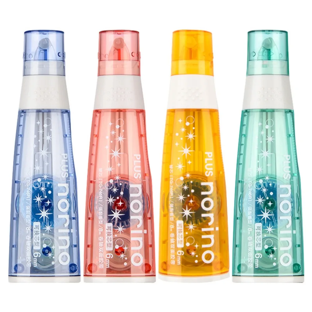 휴대용 플라스틱 양면 테이프, 양면 접착 스크랩북 장식, 문구류, 학교 사무용품..