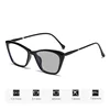 Fashion Women Men's Myopia Glasses with Diopter Blue Light Blocking Photochromic Sunglasses Prescription Near Sight Eyewear -4.0 6