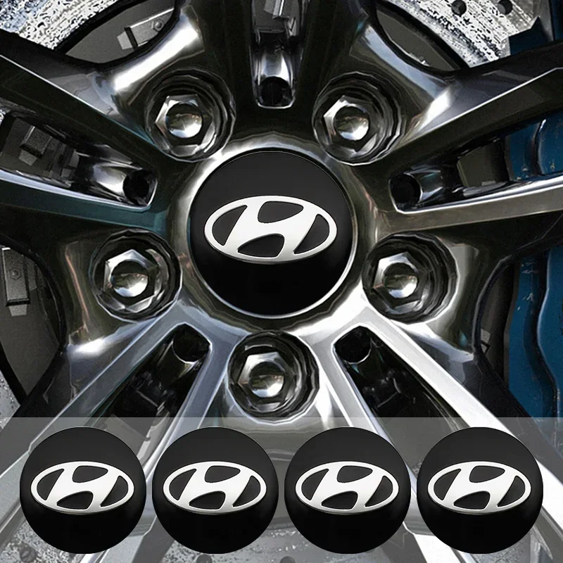 4 قطعة 56/60 مللي متر سيارة عجلة غطاء مركزي محور ي...