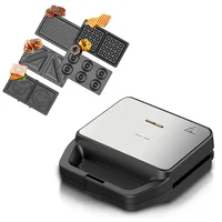 Sandwich Maker 1P Multi-function 5-in-1 Breakfast Machine Waffle Donut Bread Roast Household 1