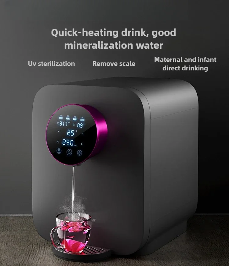 Innovative Household Water Purification Device-Desktop Water Dispenser with Heating Function and Tap Filter