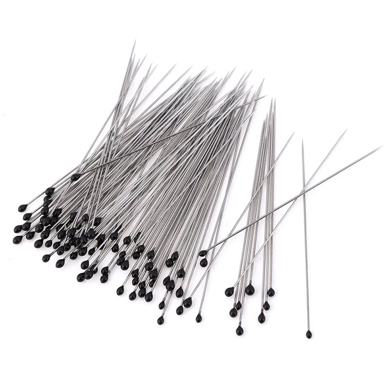 100pcs 0.38mm stainless steel insect pins specimen pins for school lab education