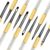 Nail Brush Acrylic Gel Brush For Manicure UV Gel Extension Pen For Nail Polish Painting Drawing Brush Rhinestone Manicure Tools 2