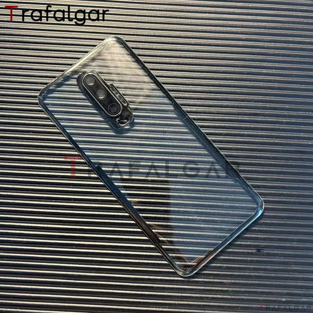Clear Transparent Glass Battery Door Back Cover For Oneplus