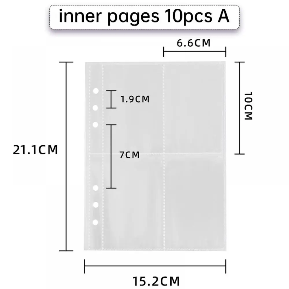 Acfthepiey Raccoglitore in peluche formato A2, porta carte fotografiche, album fotografico per idoli e libri da collezione