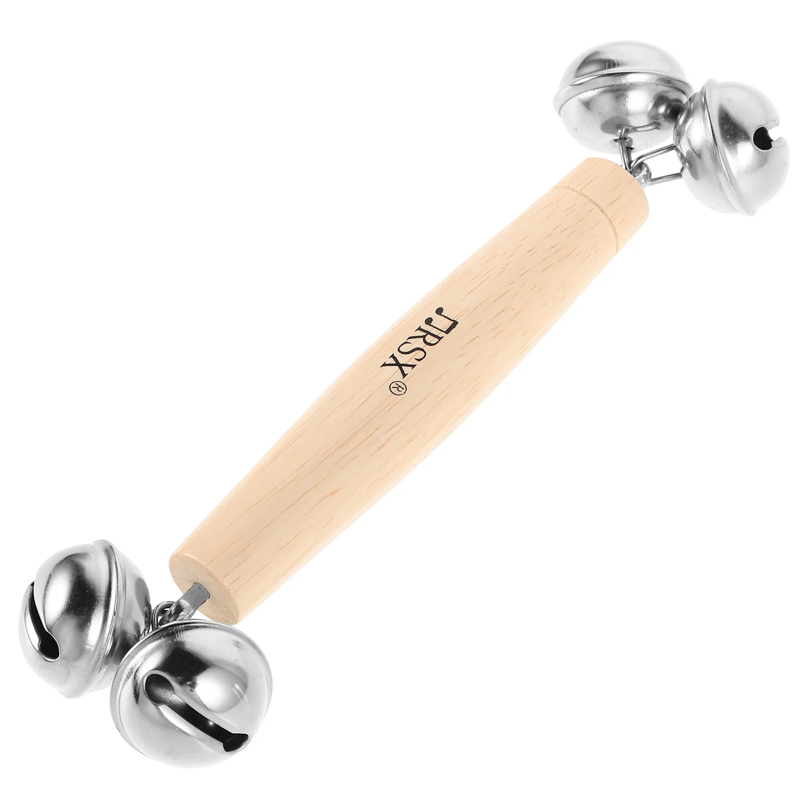 Childrens Wooden Jingle Call Bell Ideal For Early Childhood Education Handheld Percussion Instrument For Kindergarten And Daycar