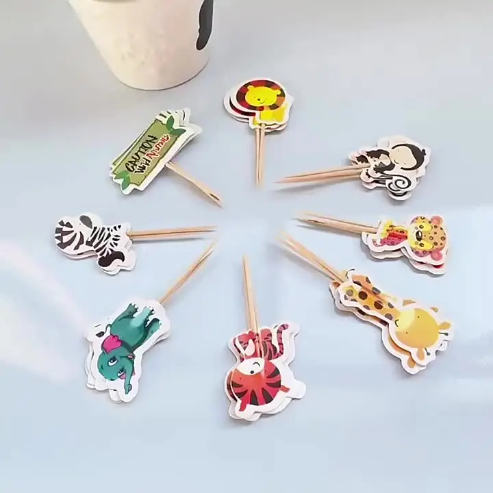 Multicolor feestversiering Moederdag Dieren