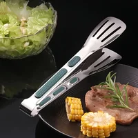 Pinces alimentaires en acier inoxydable avec poignée ergonomique – idéales pour le gril, la salade, l'extérieur et la cuisine à domicile 3