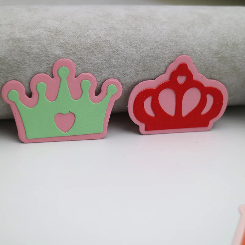 2022 Cutting Dies Crown Scrapbook Decorative Album Greeting Card Educational DIY Frame Metal Knife Mould Scrapbooking