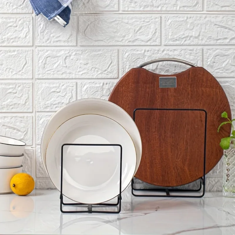 Stainless Steel Kitchen Rack Rust-resistant Countertop Utensil Holder Vertical Cabinet Storage for Plates Bowls Cups Lids kitchen storage rack,kitchen organizer rack