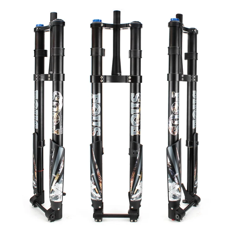 26" 27.5" 29" Downhill Aluminum Alloy Mountain Bicycle Front Fork