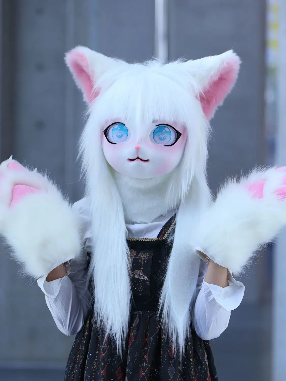 

Fursuit Kigurumi Headsets Furry Cosplay Costumes Rubbit Doll Cat costumes Animal Heads Wearable Kig Headsets Animal Costumes